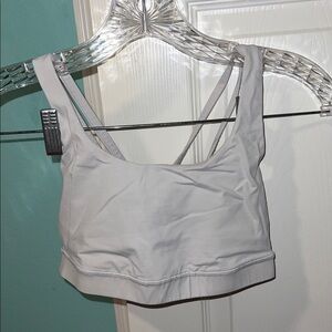 Lululemon Athletica Light Gray Sports Bra